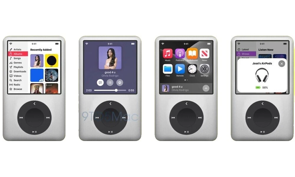 Aparelhos MP3 USB iPod Classic Firewire