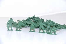 36 Small Hard Plastic Toy Soldiers