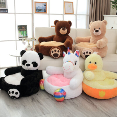 Child Kids Plush Sofa Seat Bear Panda Soft Chair Toddlers Armchair with  Filling