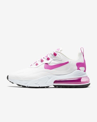 nike air max 270 react pink black white