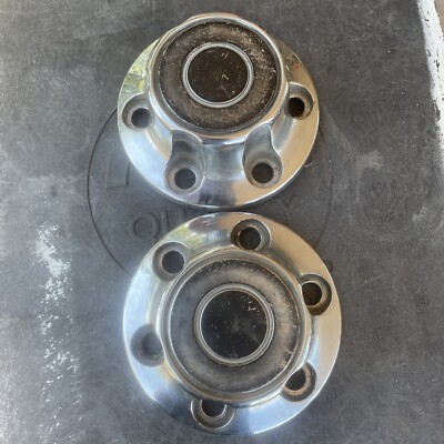 Pair - 1998 1999 ISUZU AMIGO / RODEO OEM WHEEL METAL CENTER CAP 897038 ...