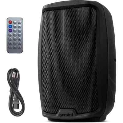GEMINI AS 2115 BT diffusore 15" attivo 2000 W bluetooth player mp3 USB /SD card