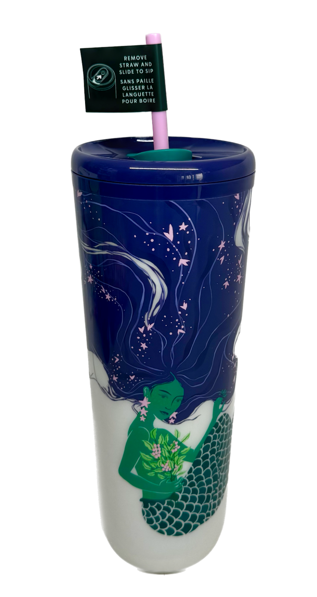 Starbucks 2025 Siren Mermaid Pearlescent Purple Venti 24oz