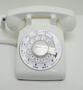 White Western Electric 500 Desk Telephone Full Restoration Ebay