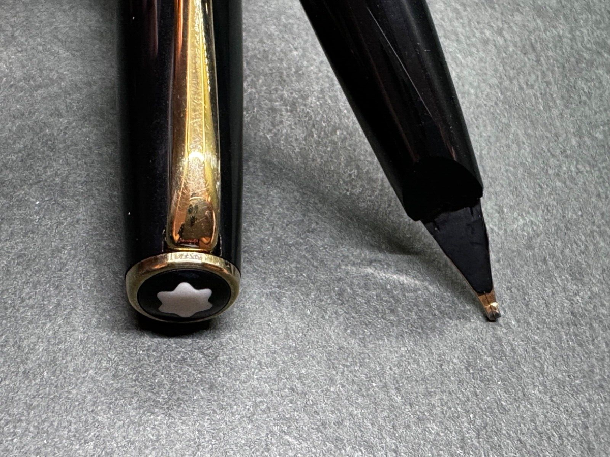Excellent++] MONTBLANC GENERATION Black GT Vintage Fountain Pen