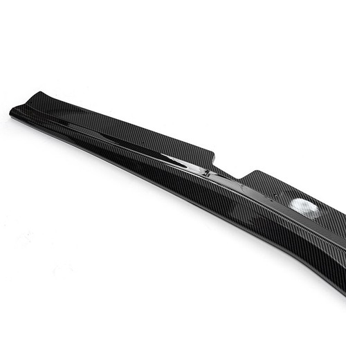 Side Skirts Extensions Rocker Panel Carbon ABS For 2014-2019 Chevy Corvette C7 - Picture 10 of 12