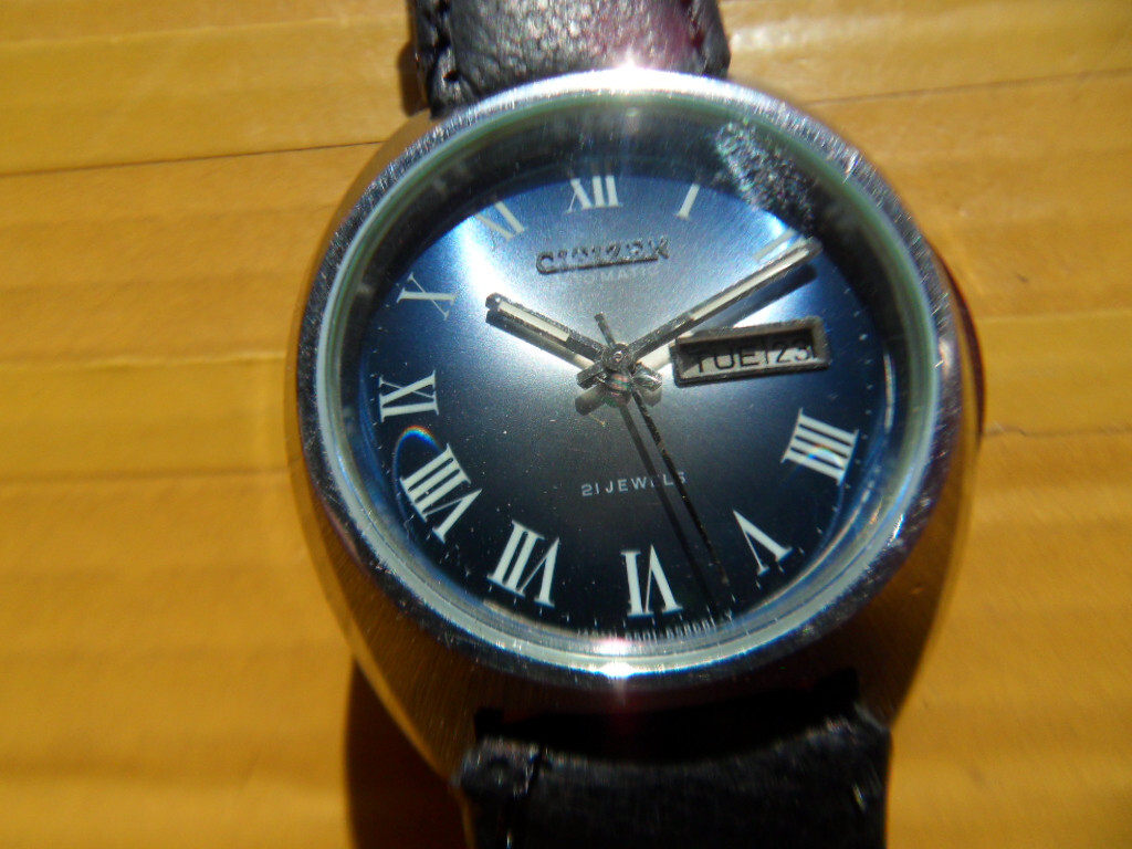 Vintage Japan CITIZEN 21 Jewels Automatic Men's Watch,Day Vintage Japan CITIZEN 21 Jewels Automatic Men's Watch,Day