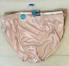 Vanity Fair Women 3 Pack Underwear Size 5XL 12 Hi Cut Light Control New w Tags