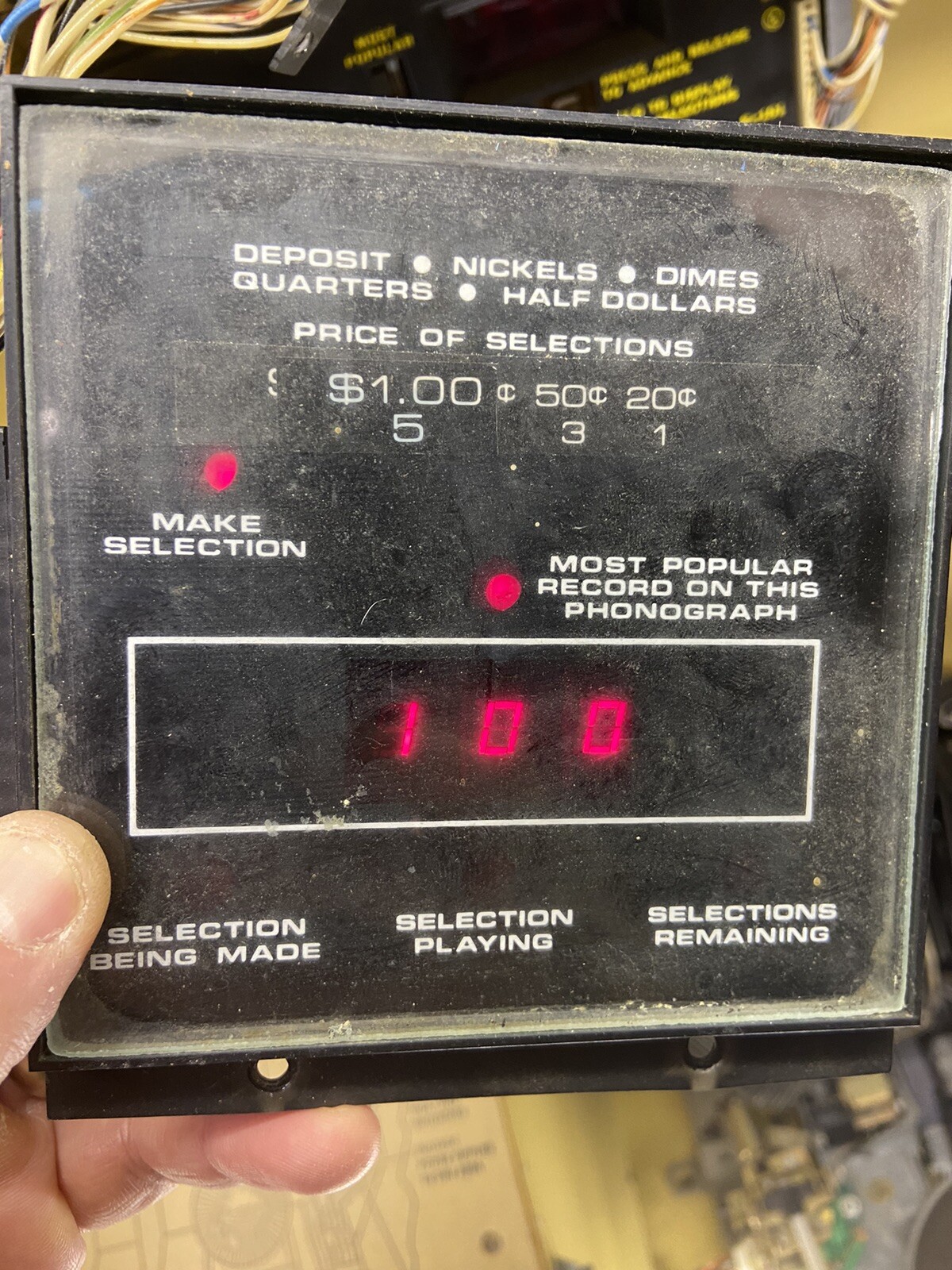 Rowe Jukebox R84 Display | eBay