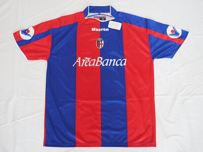 FC Bologna NAKATA 16番 シャツ 2003-2004 Bologna FC Jersey Shirt Maglia Home Macron