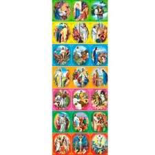 Heat Shrink Wrap - Sleeve Decoration Sticker Easter Egg Wraps Biblical Motifs