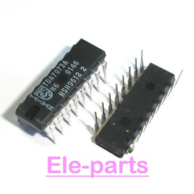 5 PCS TDA7073A DIP-16 TDA7073 Dual BTL power driver Integrated Circuits (ICs)