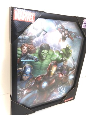 Edge Home Marvel Avengers Picture 3D Pop Frame Picture 15 H x 12.5 W x 1 D