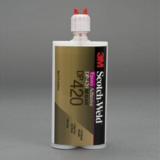 3M Scotch-Weld Epoxy Adhesive DP420NS, Black, 400 mL Duo-Pak