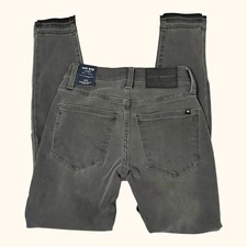 Lucky Brand Ava Mid Rise Skinny Women  s Jeans Gray Size 00/24 Ankle Stretch NWT