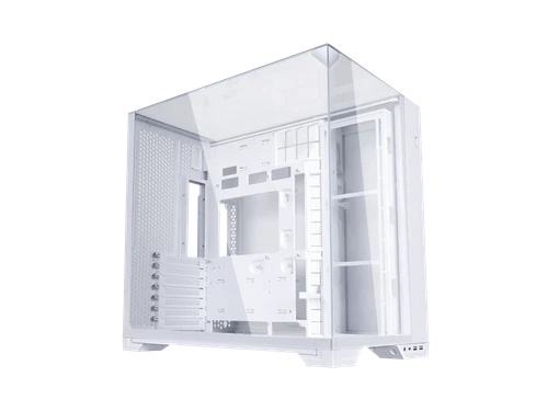 LIAN LI O11 vision compact white color Aluminum / Steel / Tempered Glass ATX Mid