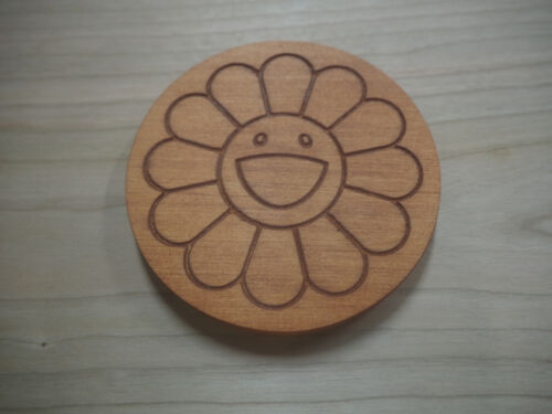 Coaster floral souriant - Photo 1 sur 3