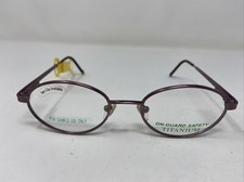 ON GUARD EYEGLASSES FRAME 058 OG Z87-2 51-19-140 PURPLE FULL RIM UO17
