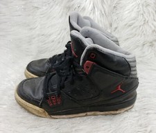 Nike Air Jordan SC-1 Black Red 538699-020 Basketball Sneakers Youth Size US 6Y