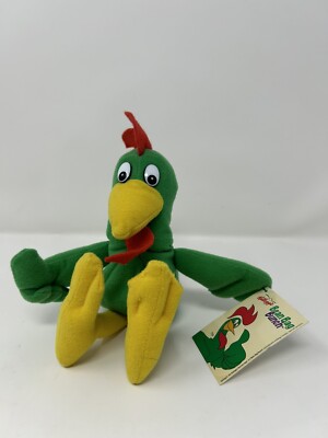 1998 Kelloggs Corn Flakes Bean Bag Breakfast Bunch Rooster Corny Cornelius Plush
