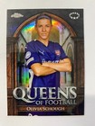 TOPPS WOMENS CHROME 2023-2024 OLIVIA SCHOUGH FC ROSENGARD QUEENS OF FOOTBALL