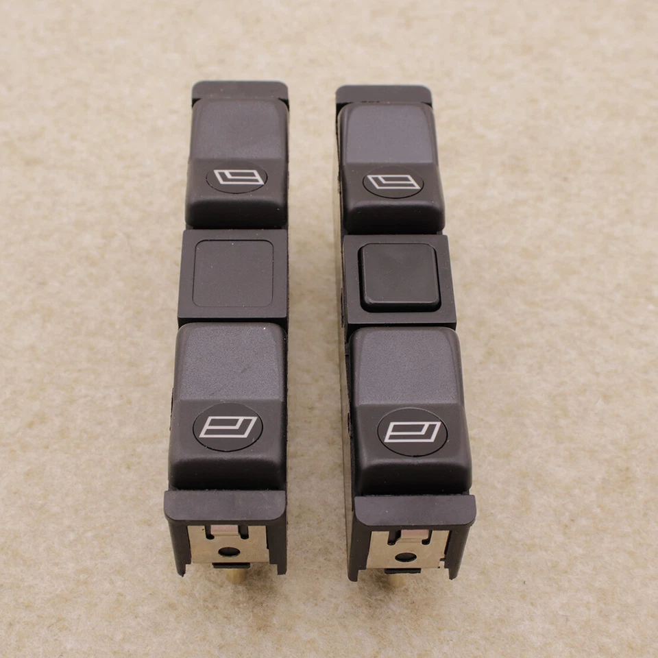 Interruptor de ventana eléctrica de puerta 2x 0008208210 para Mercedes Benz W123 W201 W126 Foto 3 de 4