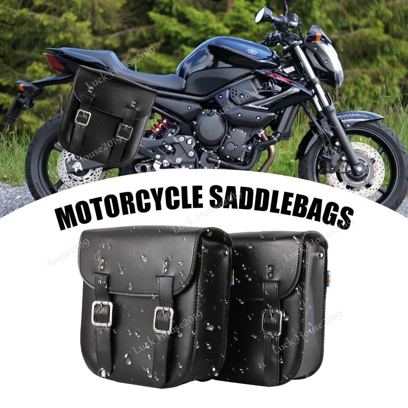 Motorrad Seitentaschen Für Kawasaki Classic - Wasserdichte Satteltaschen Mit Schloss