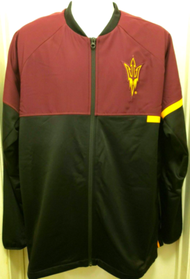 Adidas NCAA Arizona State Sun Devils Full Zip Track Jacket 6597A