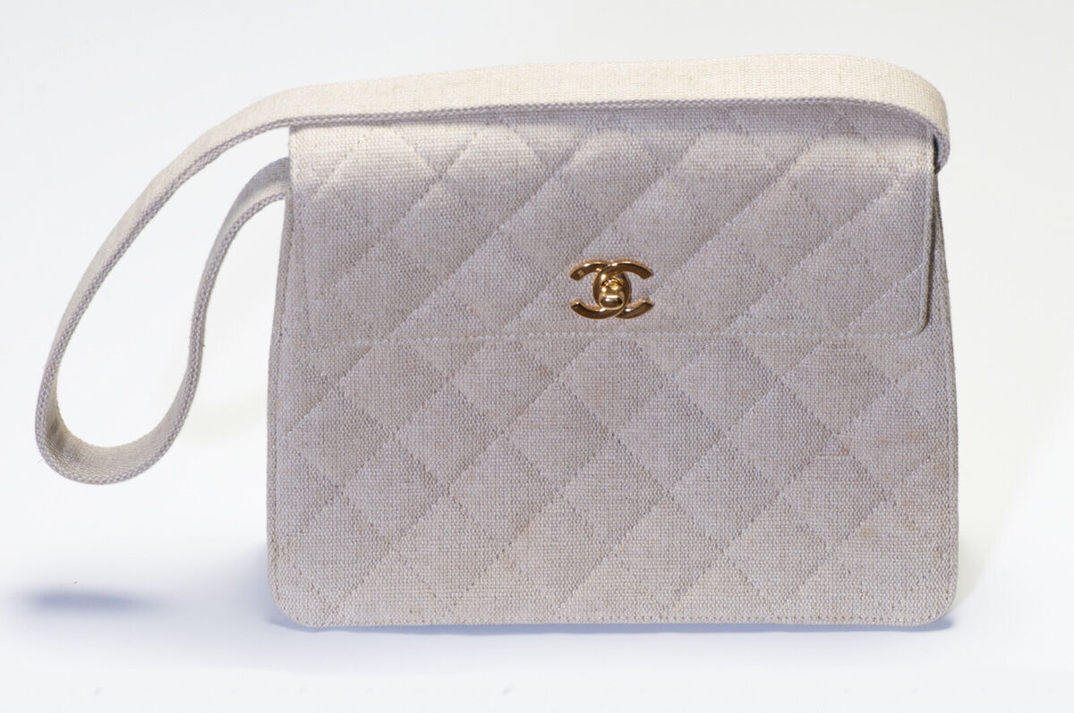 vintage chanel quilted bag cc