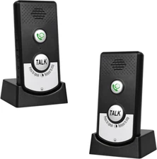 2 Way Wireless Intercom for Home Hospital Hotel,1000M Range Indoor Intercoms Wir