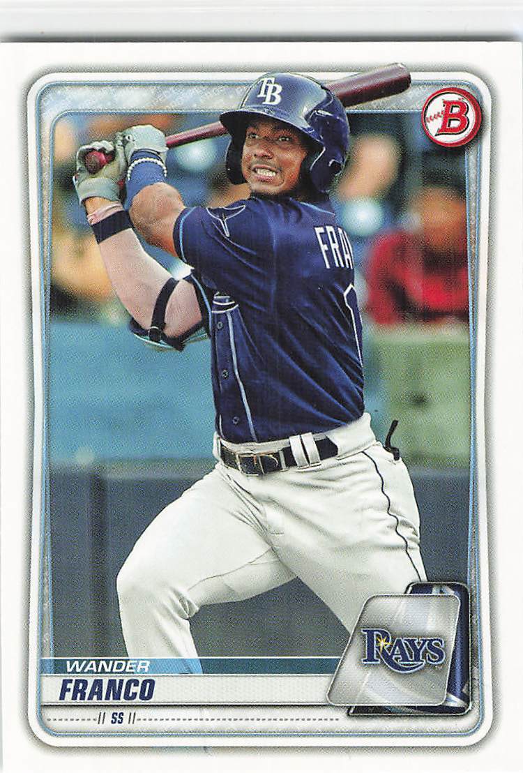 2020 Bowman #BP-1 Wander Franco Prospects Camo