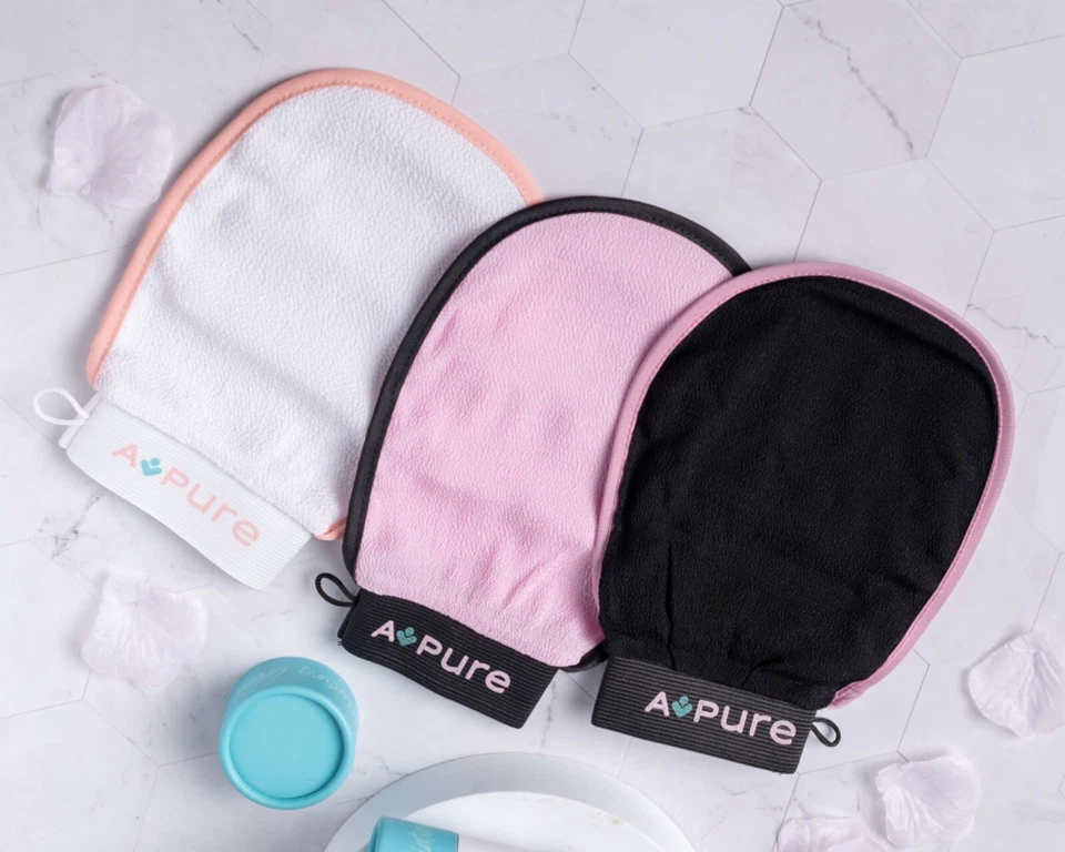 100% VISCOSE Exfoliating Glove - Image 2 of 4