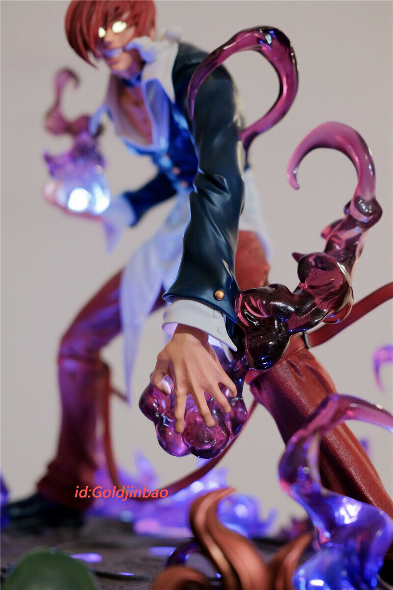 Iori Yagami Statue Resin Model Toys THE KING OF FIGHTERS JOMATAL 30cm