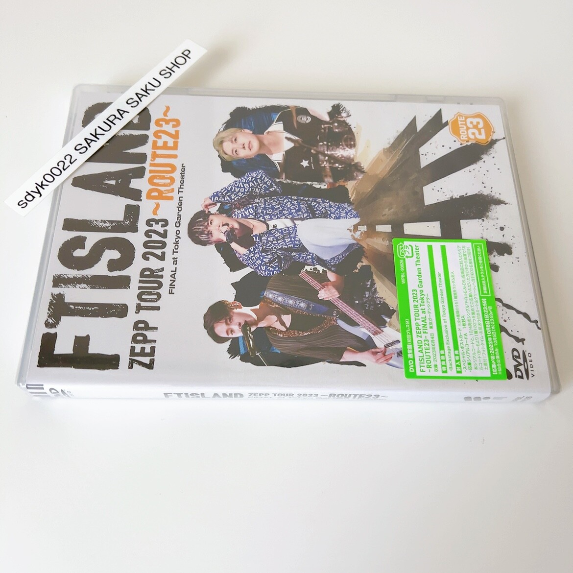 ミュージック ftisland  ROUTE23 LIVE DVD FTISLAND ZEPP TOUR 2023 ROUTE23 FINAL at Tokyo Garden
