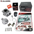 Rebuild Engine Cylinder, Piston, Cylinder Head ,Gasket, Power Valve Kit to YZ125
