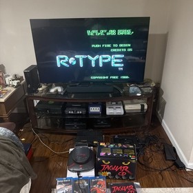 Atari Jaguar CD Console  CIB  Box Manual Games Star Wars TESTED AND WORKING READ