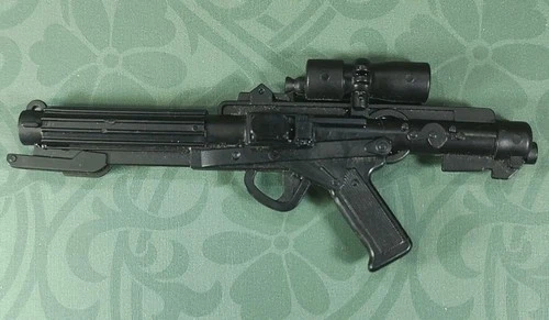 Vtg Star Wars 12" Storm Trooper BLASTER GUN 1996 1/6 scale weapon accessory