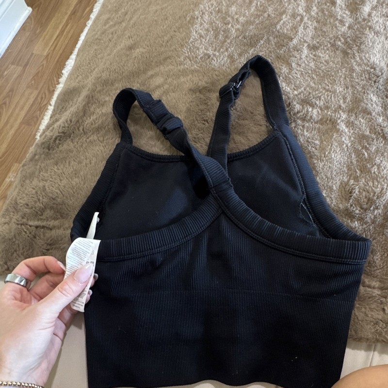 Alo Seamless Ribbed Favorite Bra Tank Size XXS