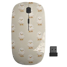 Sheep Pink Kids Pattern, Optical Wireless Mouse, Desktop Laptop Mice