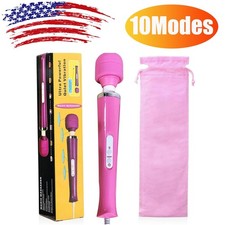 Handheld Massager 20 Speed Wand Vibrating Massage Magic Full Body Therapy Motor