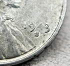 1943-S Uncirculated Ghost 4 Error Lincoln Wheat Cent