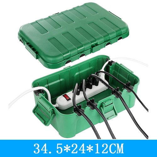 Waterproof Extension Cord Cover Outdoor Electrical Box Large Size IP54 Rated - Picture 8 of 21