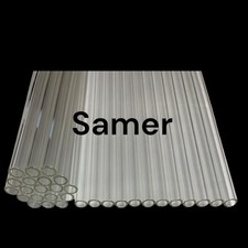 20 PIECE 12  Long 12 mm OD 8 ID Glass Blowing Tubes 2 mm Thick Wall Tubing