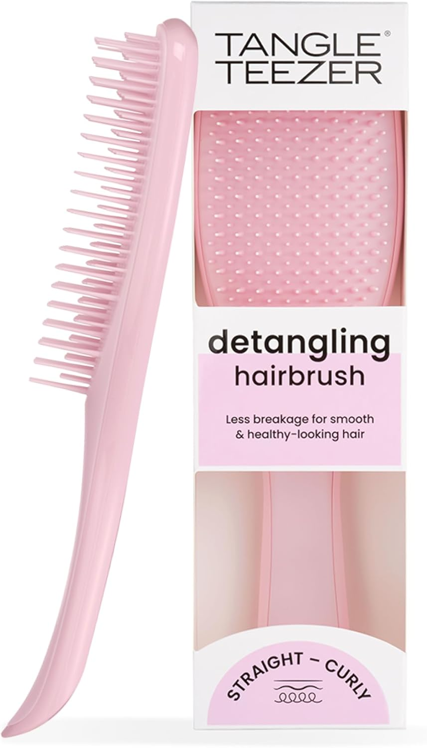 Tangle Teezer Ultimate Detangler Hairbrush - for Wet & Dry Hair - Detangling Bru