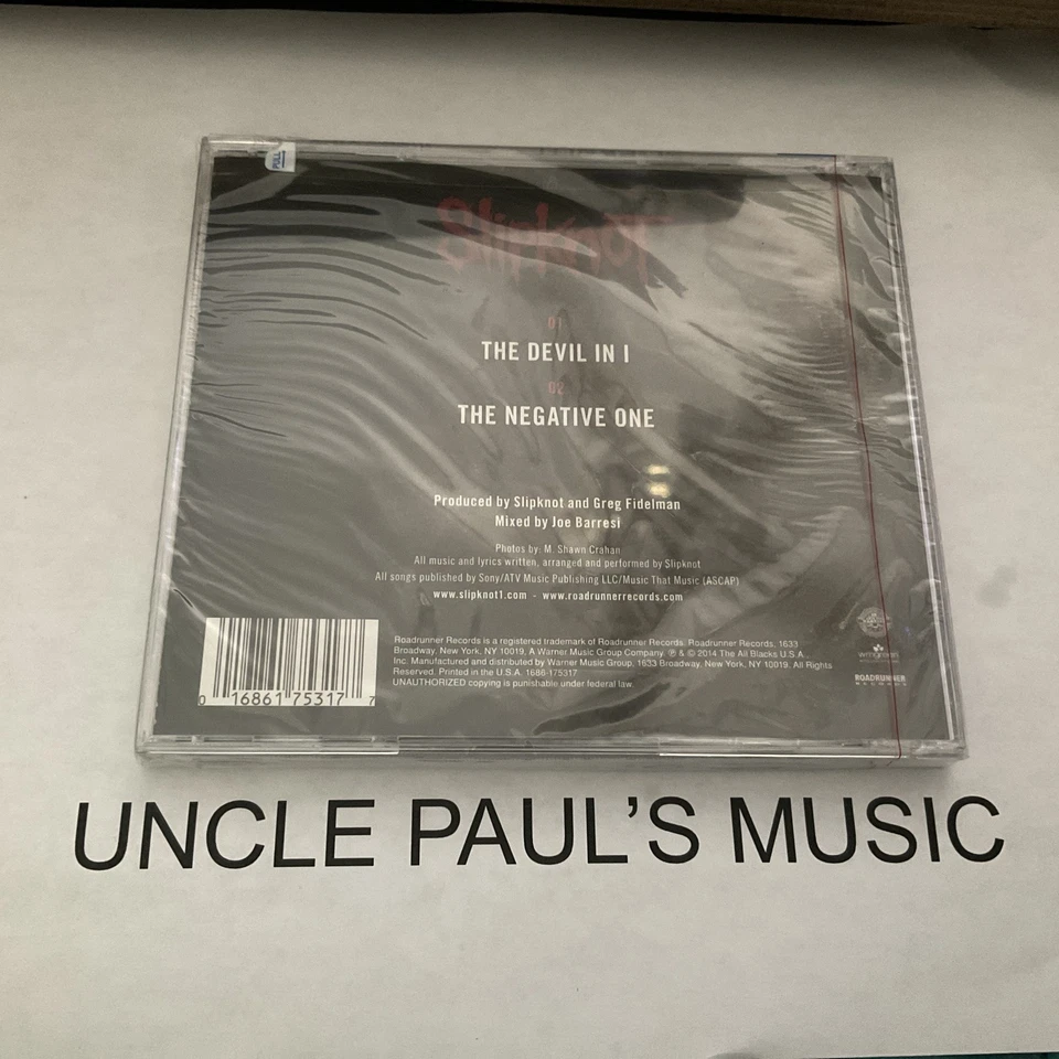Devil In I Only @ Best Buy Single by Slipknot CD Brand New Factory Sealed RARE - Image 2 of 2