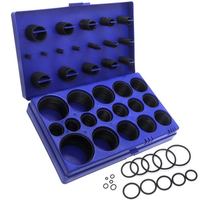 #ad #ad 407 Pieces SAE Universal O Ring Kit Set of 32 USA Standard Sizes Buna N 70A R $23.89