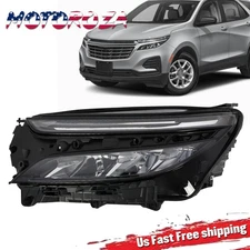 Left Side For 2022-2024 Chevrolet Equinox LT RS 1.5L Full LED Headlight Assembly