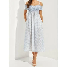 $429 NWT BAUM UND PFERDGARTEN Ari Dress, Blue Chair Small, FR34/US2