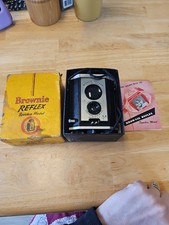 Kodak Brownie Reflex Synchro Model 173 Film Camera in Original Box