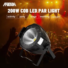 PAIDUN 200W COB LED Warm Cool White Par Light Audience Blinder DJ Disco Club Bar